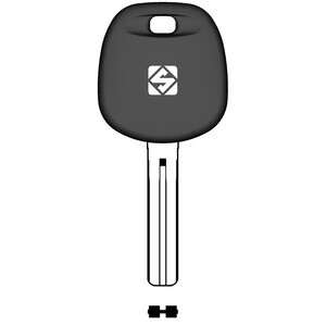 Silca TOY48BTE Chiave Transponder Vuota Ottone