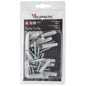 Elematic Tassello T6 Va 5X25 C/Vite Conf. 100 PZ