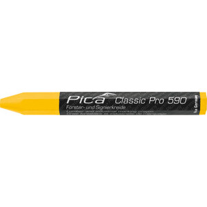 Marcatore Gesso Pica Legno Metallo Mura Giallo