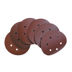 Disco Abrasivo Velcro 6 Fori D 150 mm Grana 40