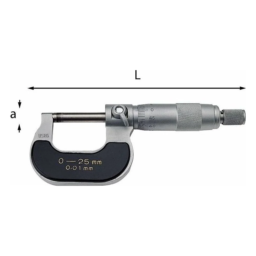 967_0-25 Micrometro – cod. U09670001