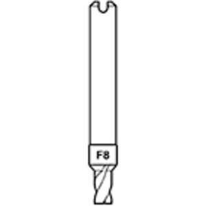 Silca D740479ZB Fresa F8(TUBOLARI) P/Dupl. Matrix