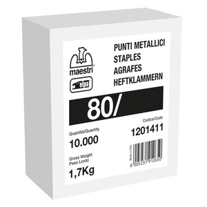 Maestri Punti Spillatrice 80/16 10000 PZ Galva