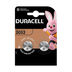 Duracell Batteria a Bottone CR2032 BL 2 PZ
