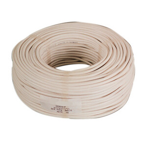 Cavo Elettrico H05VV-F Sez 2X1,00 mm Bianco
