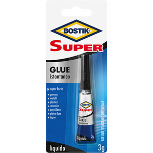 Bostik Super Glue Istantaneo Adesivo 3 G Blister