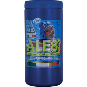 Cloro per Piscina Pastigl 200 G 8 Funz ALE8P200 1,4 kg
