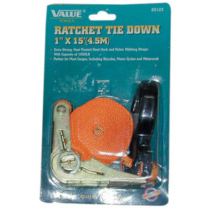 Nastro Allacciabagagli C/Cricch 25 mm x 4,5 M