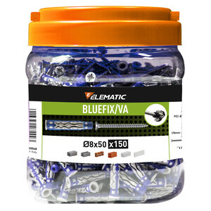 Elematic Tassello Bluefix Va 8X50 C/Vite Barat 150PZ