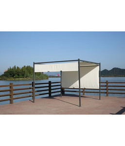 C Pergola Acciaio Itaca C/Telo Scorrevole 3X3 M