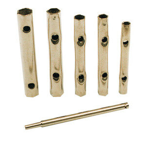 Serie 5 Chiavi a Tubo e 1 Spina