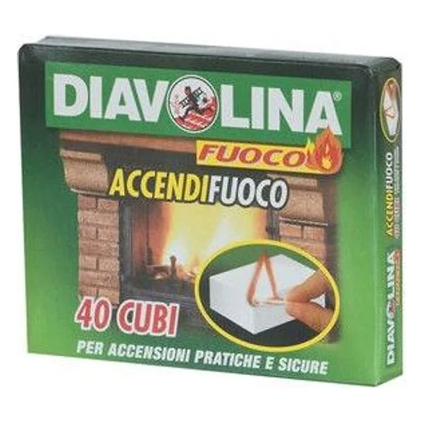 Accendifuoco 40 Cubi Diavolina 15300 – cod. CPD5435