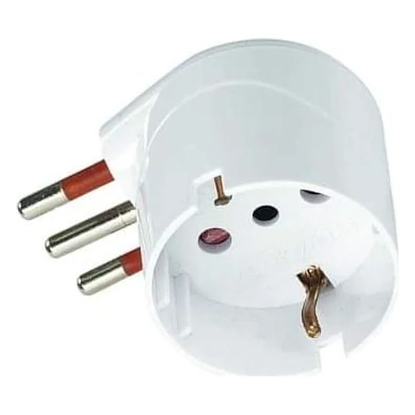 Adattatore Dom Schuko 10A Rosi – cod. ROIRS78027