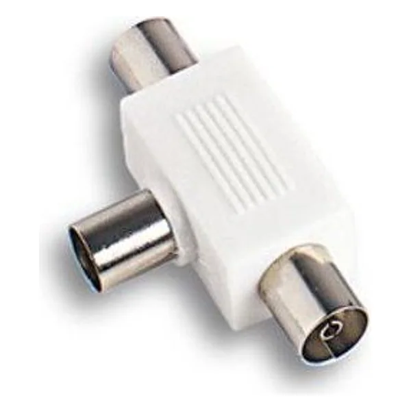 Adattatore Doppio TV Maschio con 2 Prese – cod. CPD5782