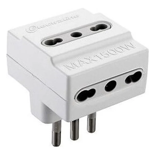 Adattatore Triplo 16A 3PR Bip Bianco FIG.10 – cod. CPD36225