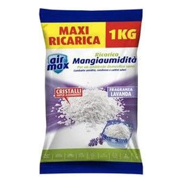 Airmax Assorbiumidità Ricar Sali 1 kg Lavanda – cod. CPD17161