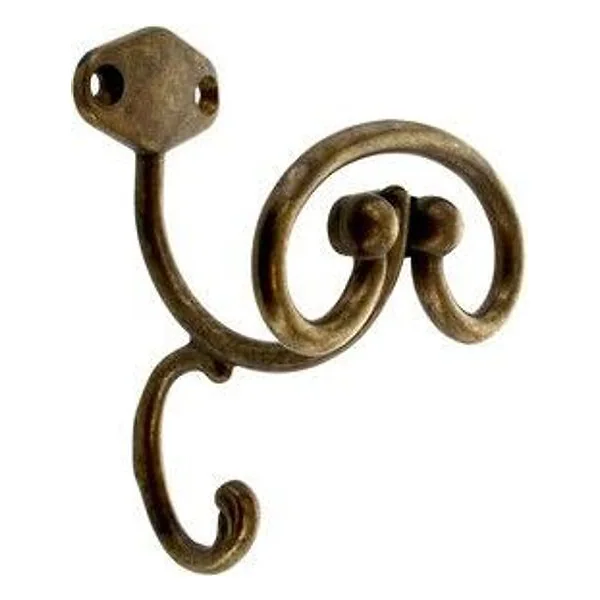 Appendiabiti Anticato 43007 75X106 mm Ottone – cod. CPD10210