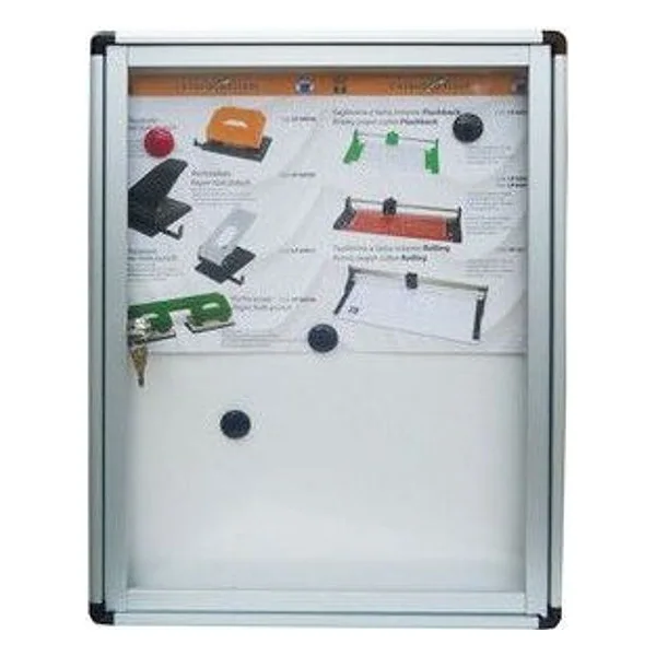 Bacheca Fondo Magnetico 45X4,5X60 cm Alluminio – cod. CPD32899