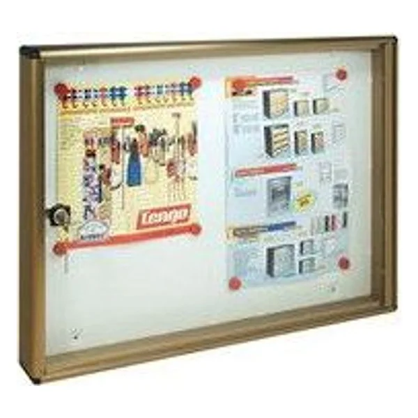 Bacheca Fondo Magnetico Alubox BC2 55X5X40 BR – cod. CPD9139