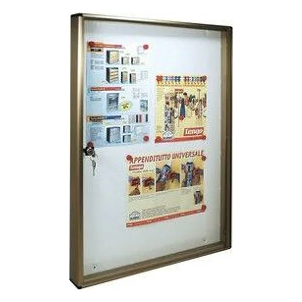 Bacheca Fondo Magnetico Alubox BC5 55X5X73 BR – cod. CPD9156