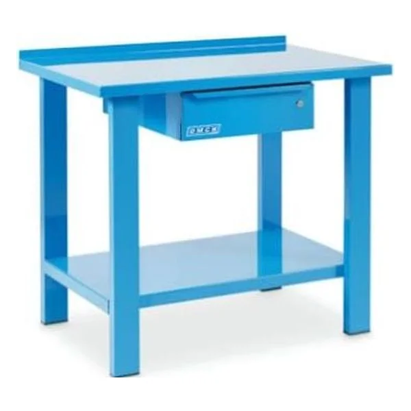 Banco da lavoro mm. 1500x700x850 h. completo di n. 1 cassetto – cod. 1001
