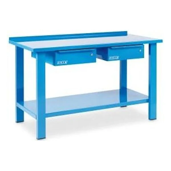 Banco da lavoro mm. 1500x700x850 h. completo di n. 2 cassetti – cod. 1002