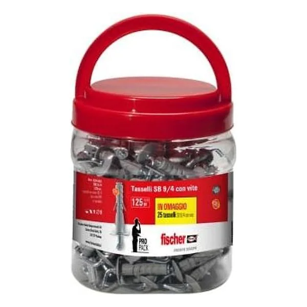Barattolo SB 9/4 125PZ Fischer – cod. 524362
