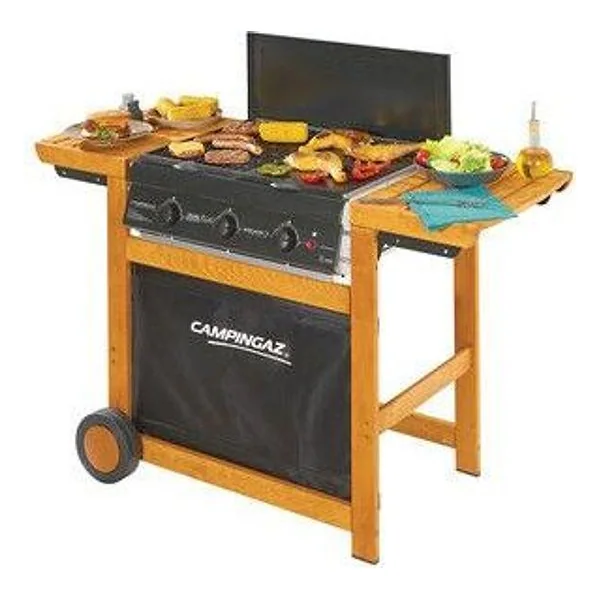 Barbecue a Gas Dual Adelaide 3 Woody 14KW – cod. CPD97338