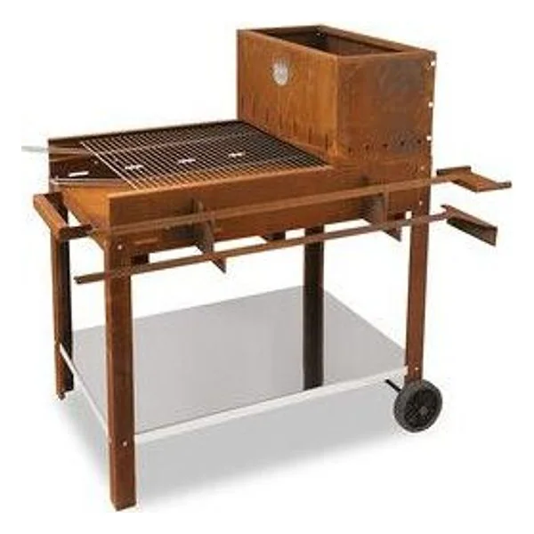 Barbecue a Legna Woody 45 45X50 cm Corten – cod. CPD504882