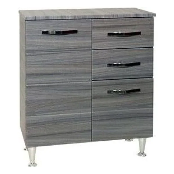 Base Antonella 2 Ante + 2 Cassetti 80 Palissandro – cod. CPD17123