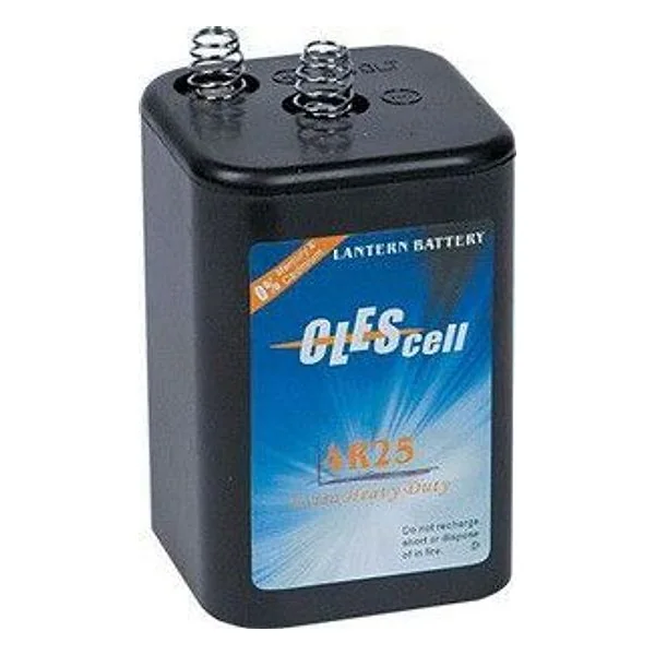 Batteria 6V per Lampeggiante Cantiere – cod. CPD39642