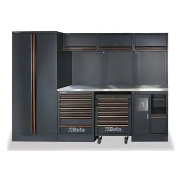 Beta Arredi Pro 3MT Piano Inox + Armadio – cod. 045000001