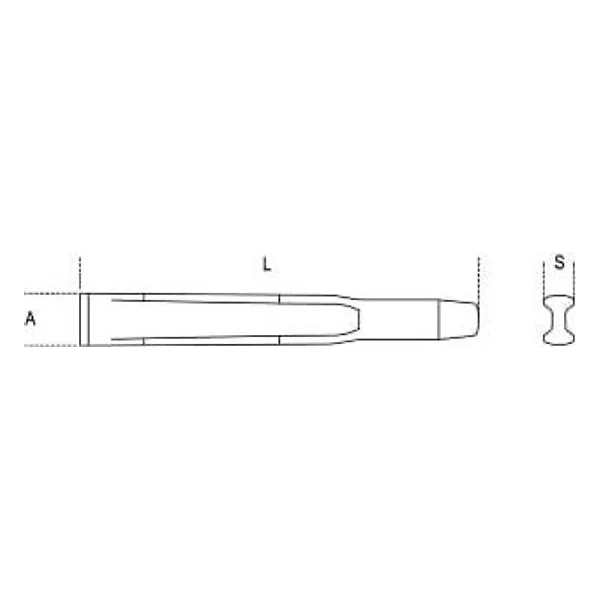 Beta Scalpelli Piatti Nervati 23MM 200 – cod. BET000350004
