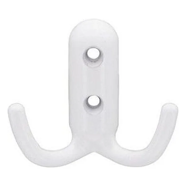 Appendiabiti 2 Posti Bianco 2 PZ – cod. CPD82221
