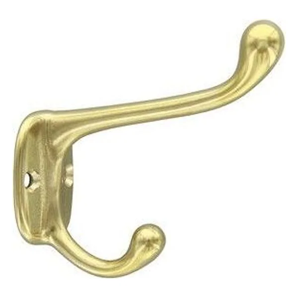 Appendiabiti Classic 78X75 mm Ottone Lucido 2 PZ – cod. CPD88442