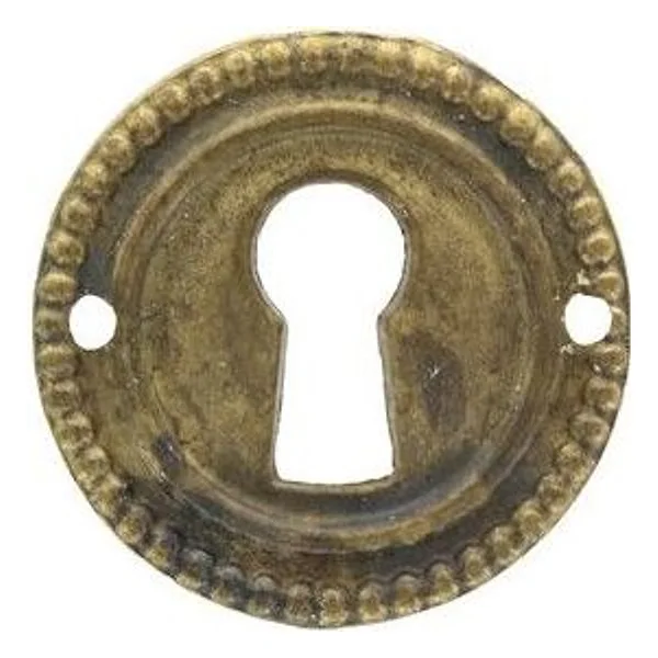 Bocchetta per Mobili 30710 D 30 mm Ottone Ant 2 PZ – cod. CPD50103