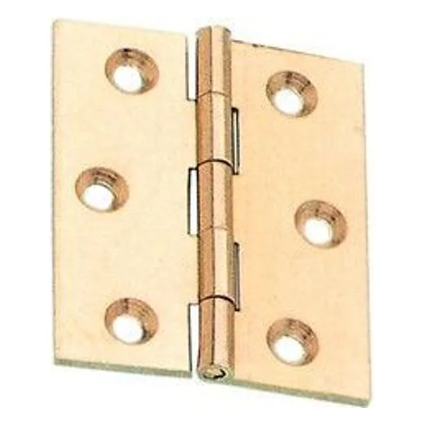 Cerniera Fresata Piana Ottone Sat 60X50 mm 2 PZ – cod. CPD54103
