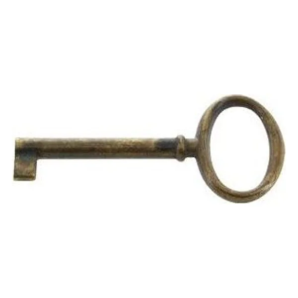 Chiave per Mobili 33706 mm Ottone Anticato – cod. CPD76088