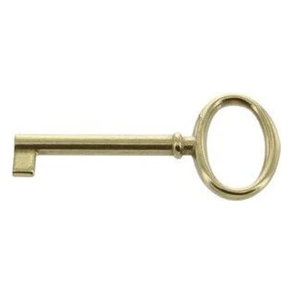 Chiave per Mobili 33706 Ottone Lucido 2 PZ – cod. CPD76474
