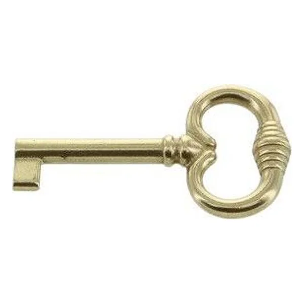 Chiave per Mobili 33708 Ottone Lucido 2 PZ – cod. CPD50227