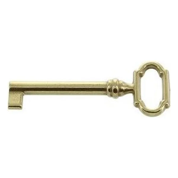 Chiave per Mobili 33727 Ottone Lucido 2 PZ – cod. CPD76472