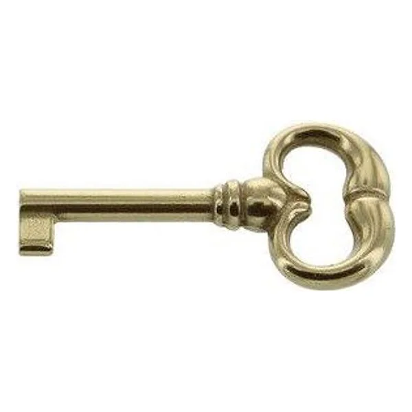 Chiave per Mobili 33730 Ottone Lucido 2 PZ – cod. CPD50372