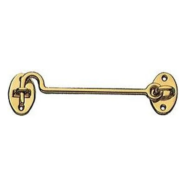 Gancio Fermafinestra Ottone Lucido 200 mm – cod. CPD75718