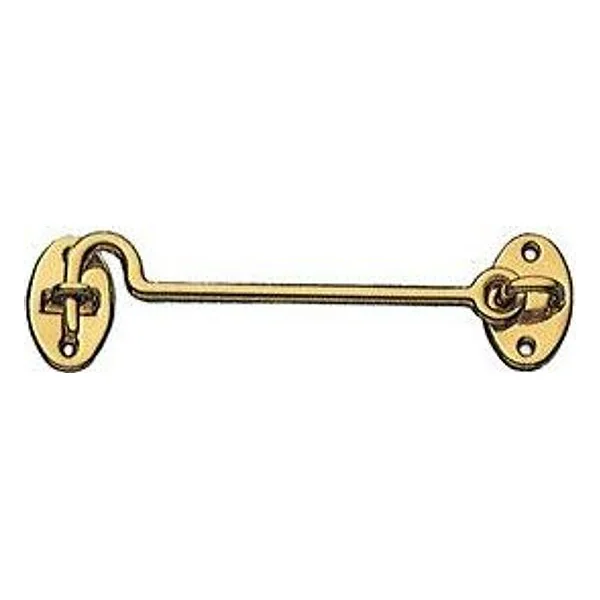 Gancio Fermafinestra Ottone Lucido 60 mm – cod. CPD54311