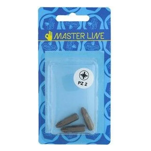 Inserto Pozidriv PZ2 da 25 mm 3 PZ – cod. CPD65603