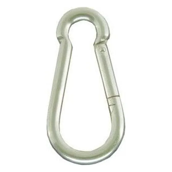 Passacavi Moschettone Acciaio Zincato D 7X70 mm 2 PZ – cod. CPD60770