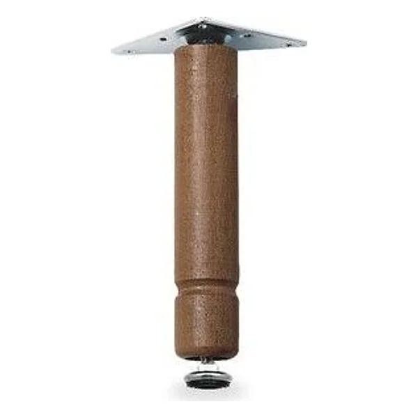 Piedino Regolabile Legno 150 mm Noce 4 PZ – cod. CPD54122