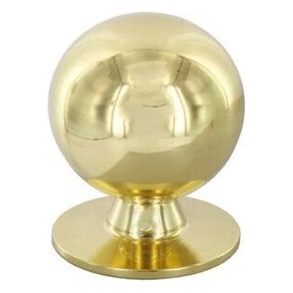 Pomolo D 15 mm Ottone Lucido 2 PZ – cod. CPD68852