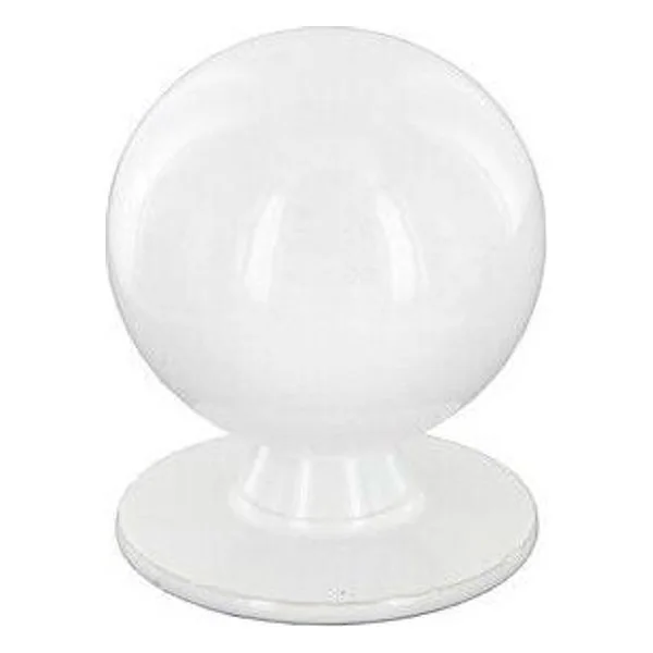 Pomolo D 20 mm Ottone Bianco 2 PZ – cod. CPD73149