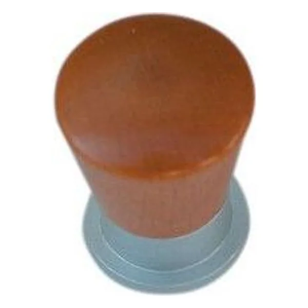 Pomolo Legno Ottone 745A D 19 mm Ciliegio 2 PZ – cod. CPD58644